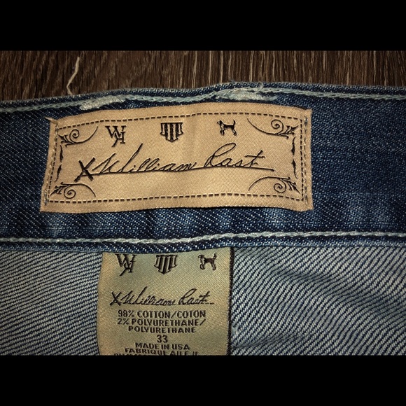 Men’s William Rast Distressed Jeans | 33x32 | GUC - Picture 8 of 8